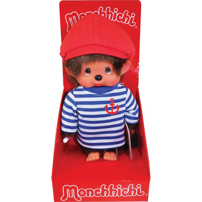 Monchhichi 20 cm garcon marin