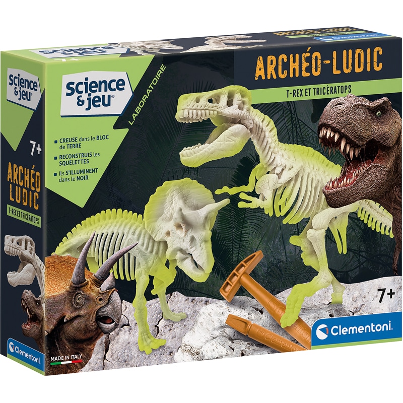Archeo ludic trex triceratops