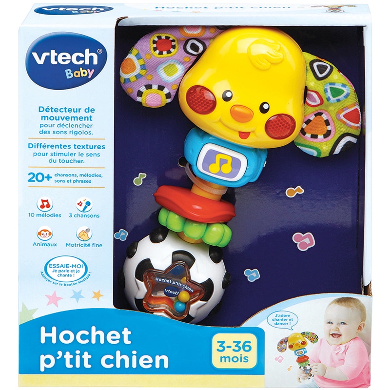 Hochet électronique musical assorti