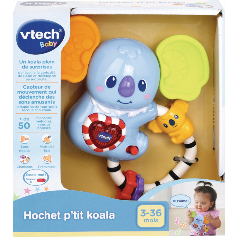 Hochet électronique musical assorti