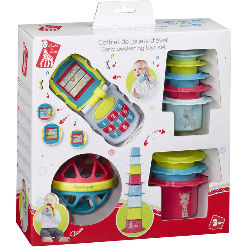 Coffret jouets eveil Sophie