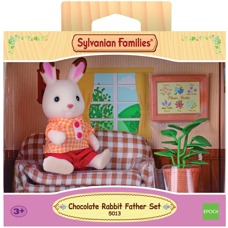 Papa lapin + salon Sylvanian