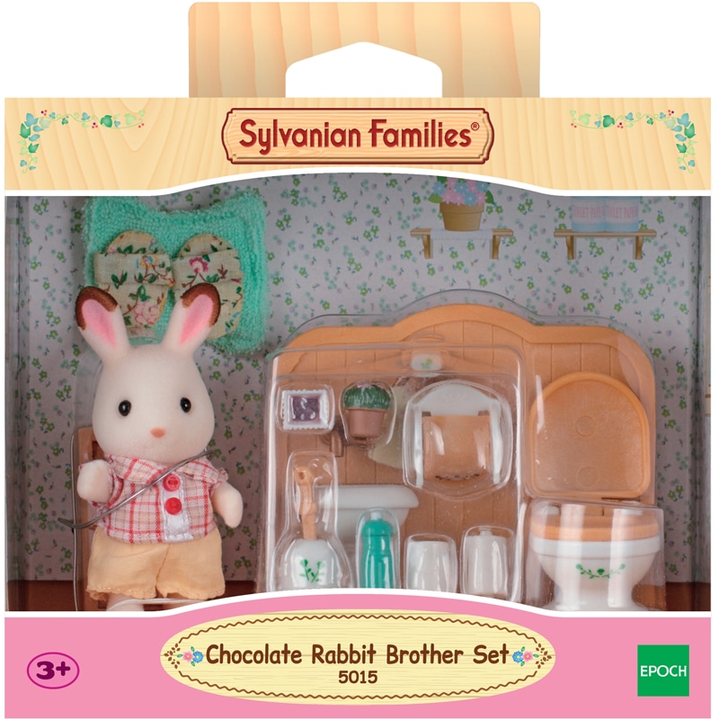 Frere lapin + toilt Sylvanian