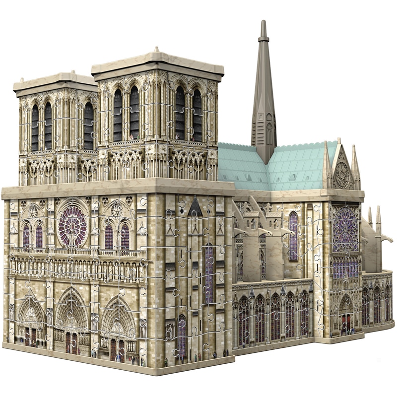 Puzzle 324 pièces 3d notre dame Paris