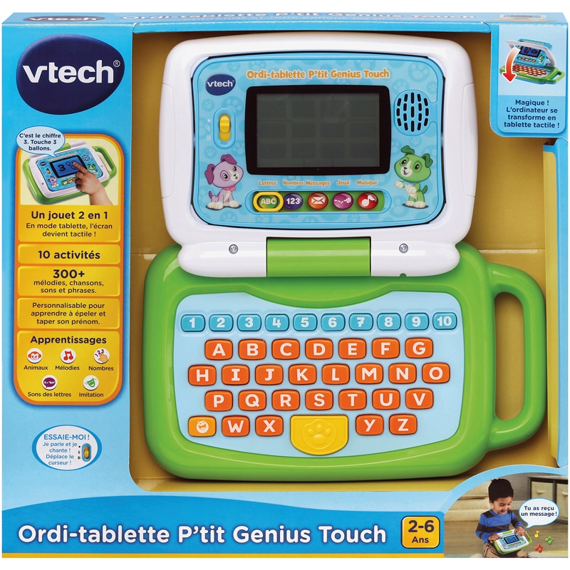 Ordinateur tab pt genius vert