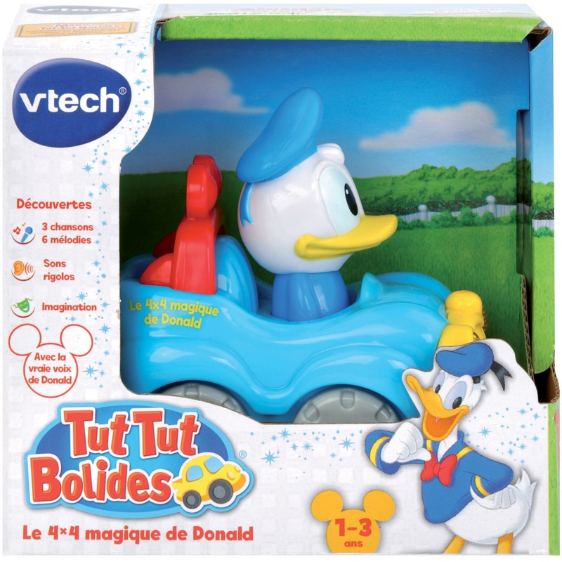 Véhicule mickey amis ttbolides assorti*