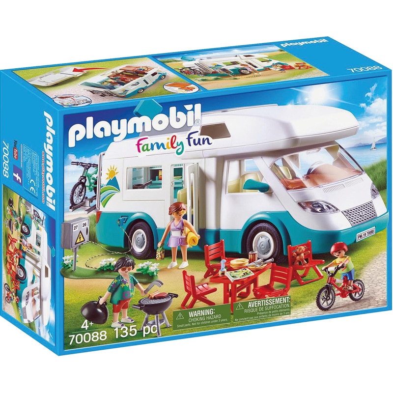 Playmobil 70088 - Famille et camping car