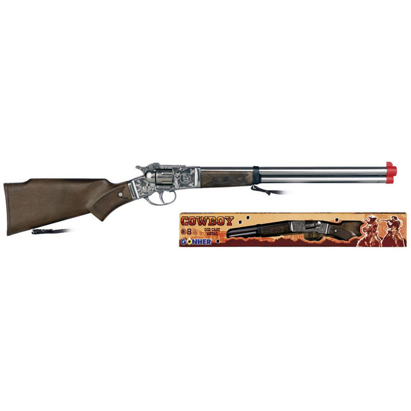 Carabine cowboy 8 coups silver