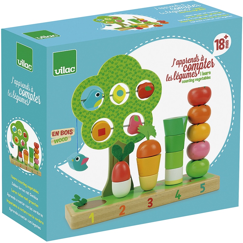Apprends compter legumes