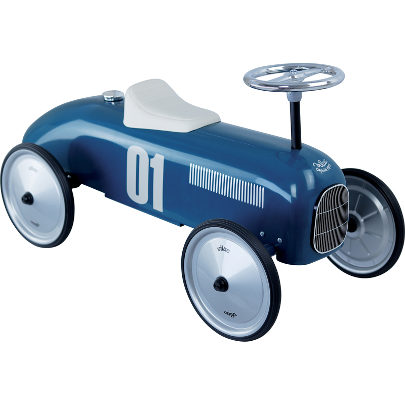 Porteur vintage bleu