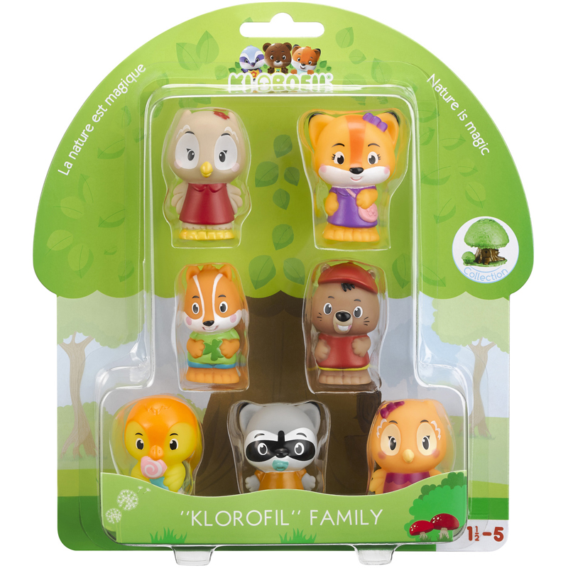 7 figurine kloro