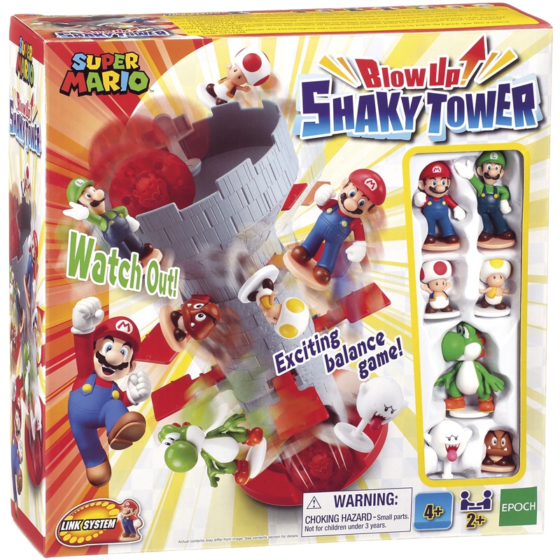 Shaky tower Mario