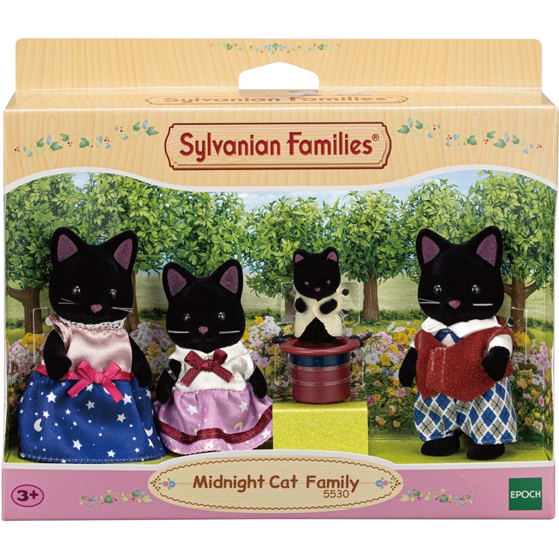 Famill chat magicien Sylvanian