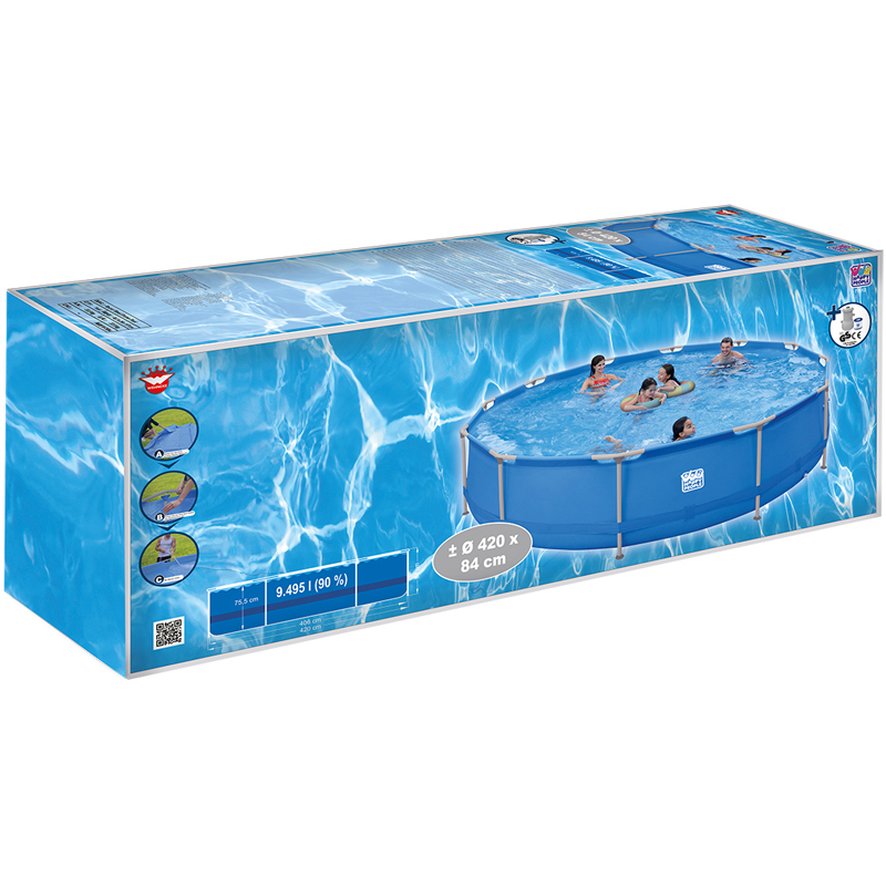 Piscine tubu. 420x84 cm +pompe