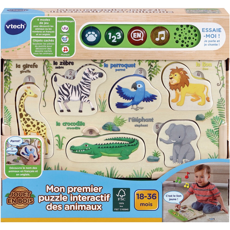 Mon premier puzzle inter animaux