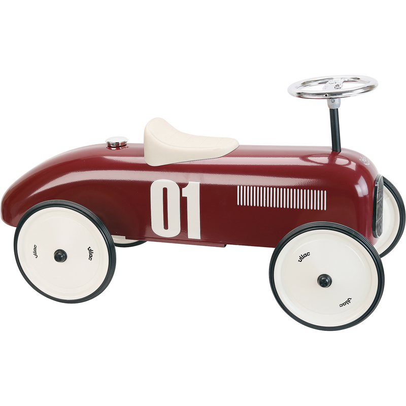 Porteur vintage bordeaux