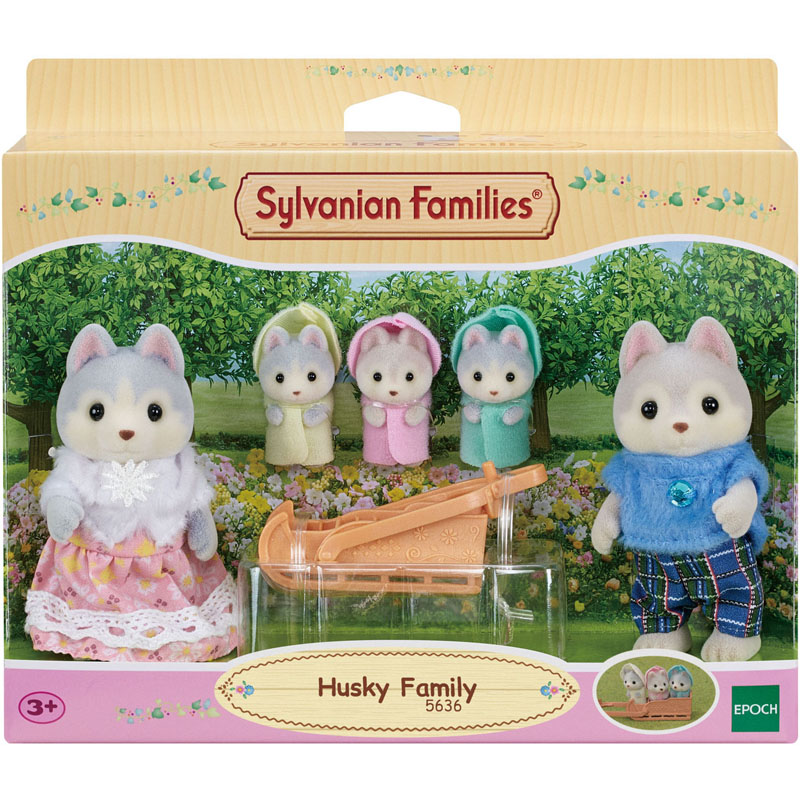 Famille husky Sylvanian