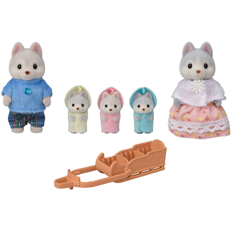 Famille husky Sylvanian