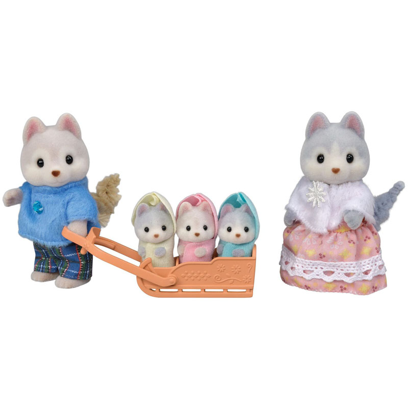 Famille husky Sylvanian