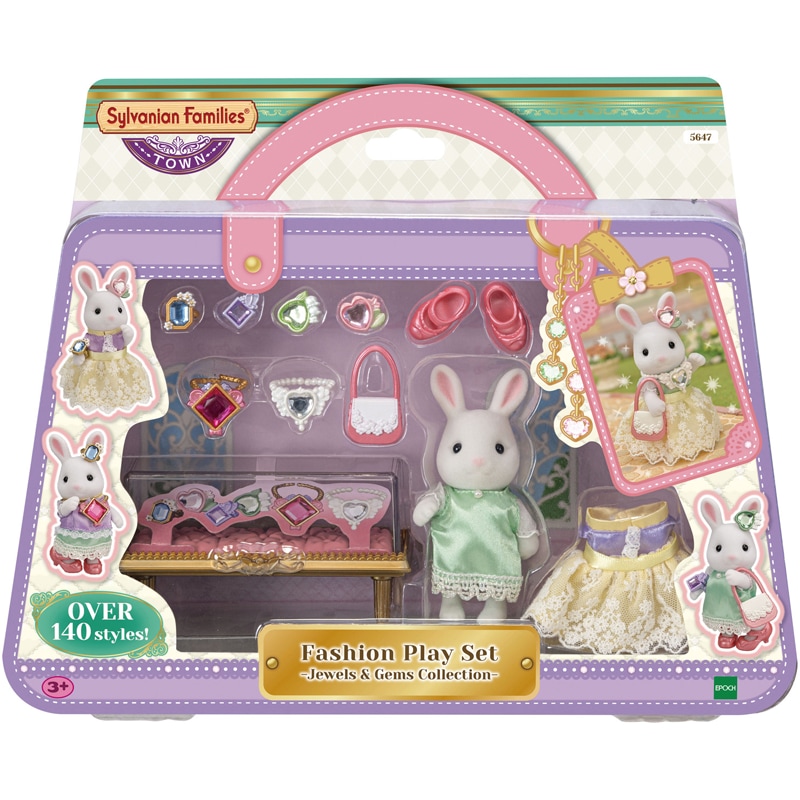 Val mode lapin neige Sylvanian