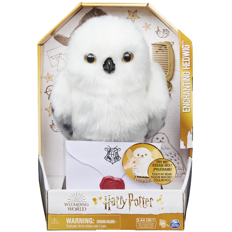 Peluche 30 cm hedwige hpotter
