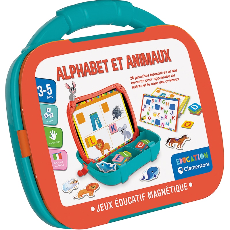 Mal lettres animaux magnet