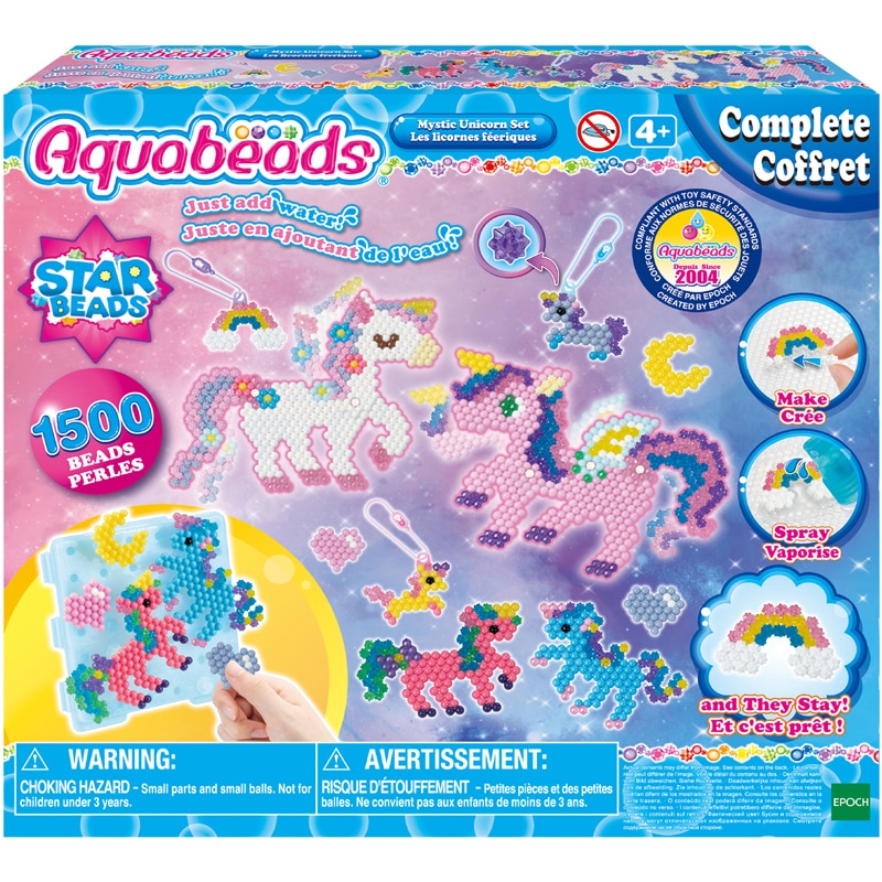 Licornes feeriques Aquabeads