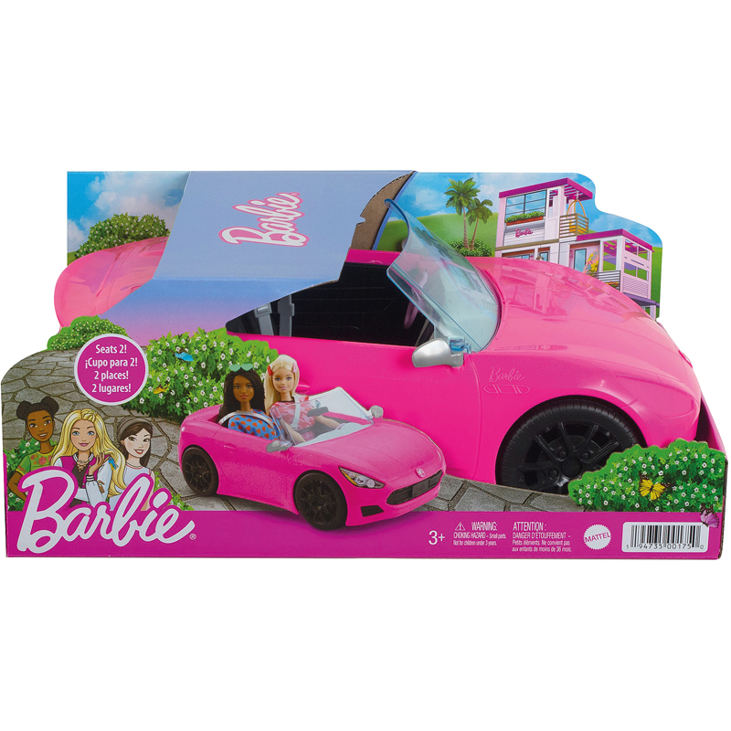 Voiture cabriolet Barbie