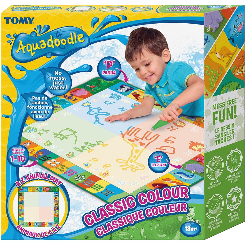 Tapis aquadoodle 4 couleurs