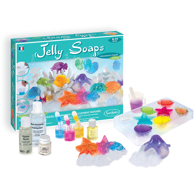 Jelly soaps