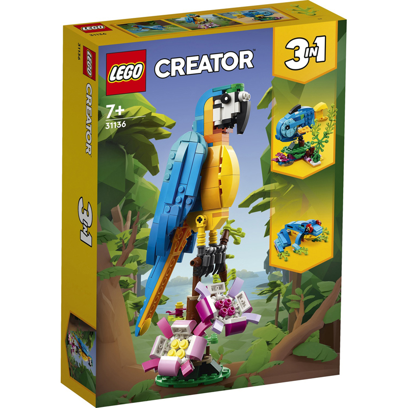 Lego 31136 - Le perroquet exotique - Lego Creator