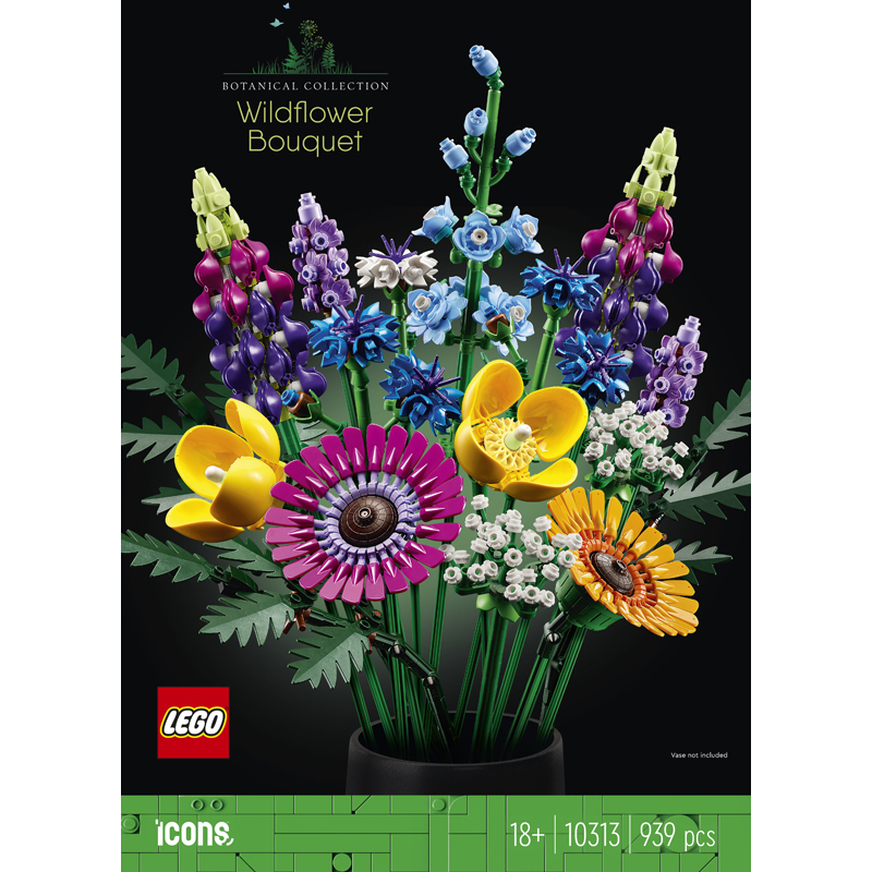 Lego 10313 - Bouquet fleurs sauvag Icons - Lego Botanique