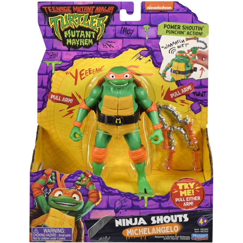 Figurine 15 cm Tortues Ninja assorti*