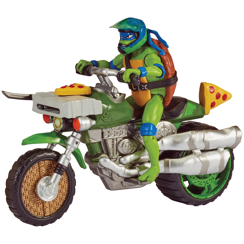 Fig+moto 12 cm Tortues Ninja assorti*