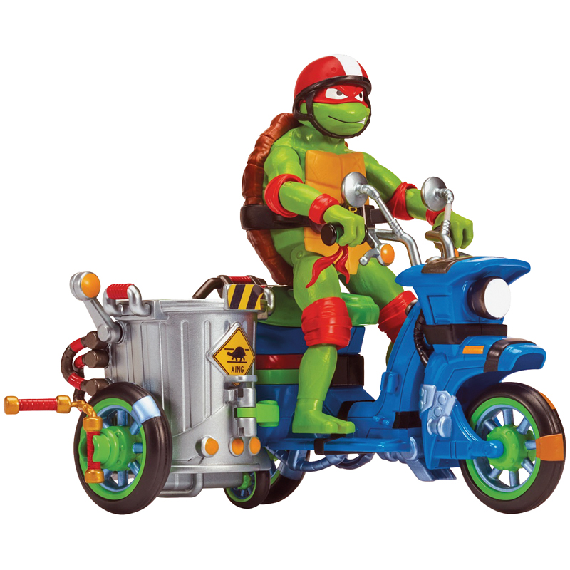 Fig+moto 12 cm Tortues Ninja assorti*