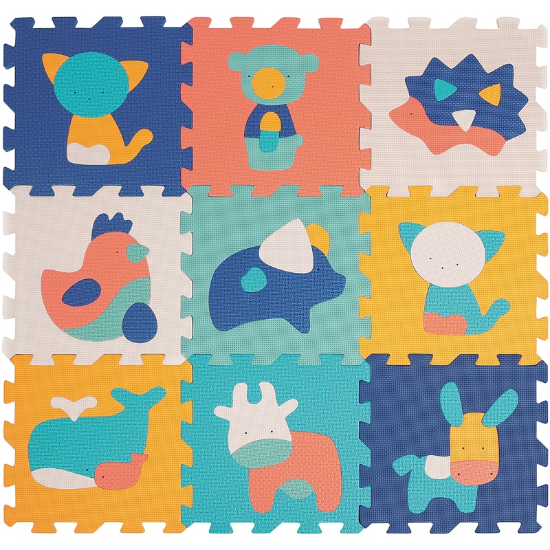 9 dalles animaux ludi