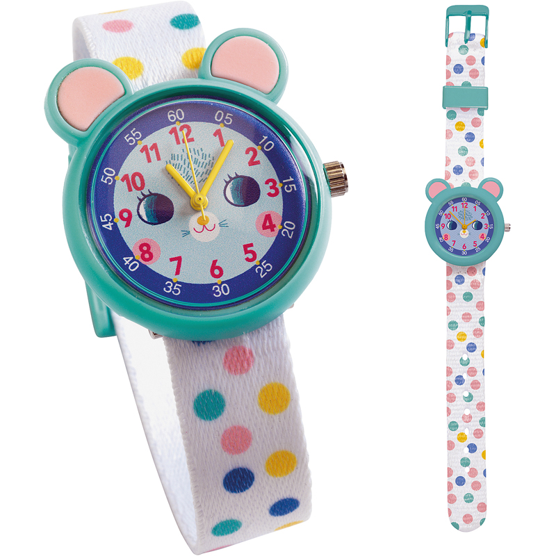 Montre souris bleue