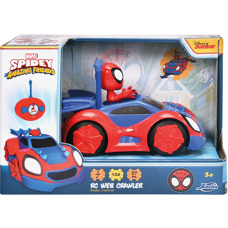 Véhicule 17 cm radio-commandé crawler Spidey