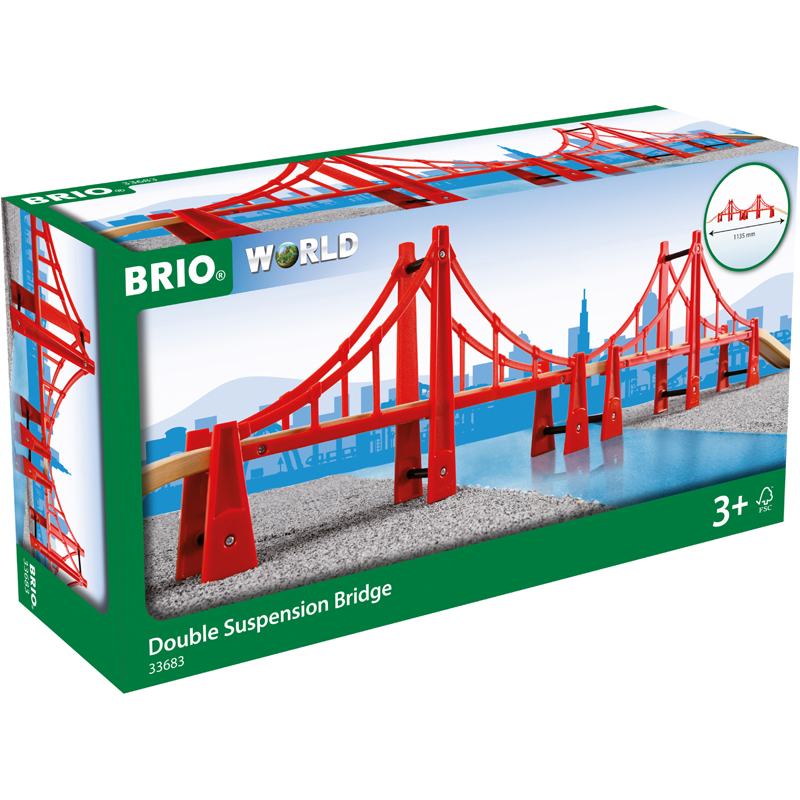 Double pont suspendu Brio