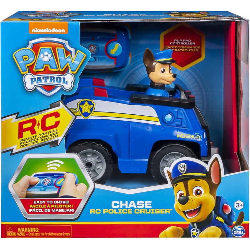Véhicule radio-commandé chase Pat Patrouille
