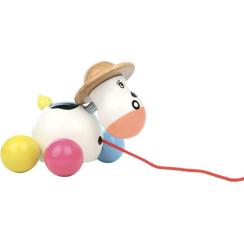Vache à tirer baby rosy