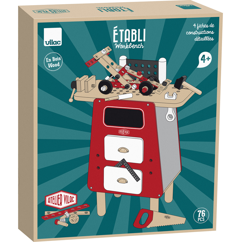Etabli atelier bois