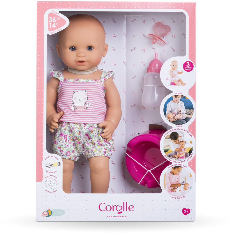 Poupée 36 cm emma fait pipi