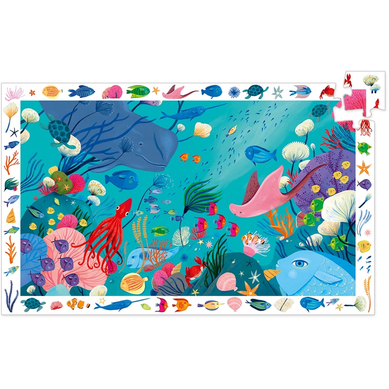 Puzzle 54 pièces aquatique