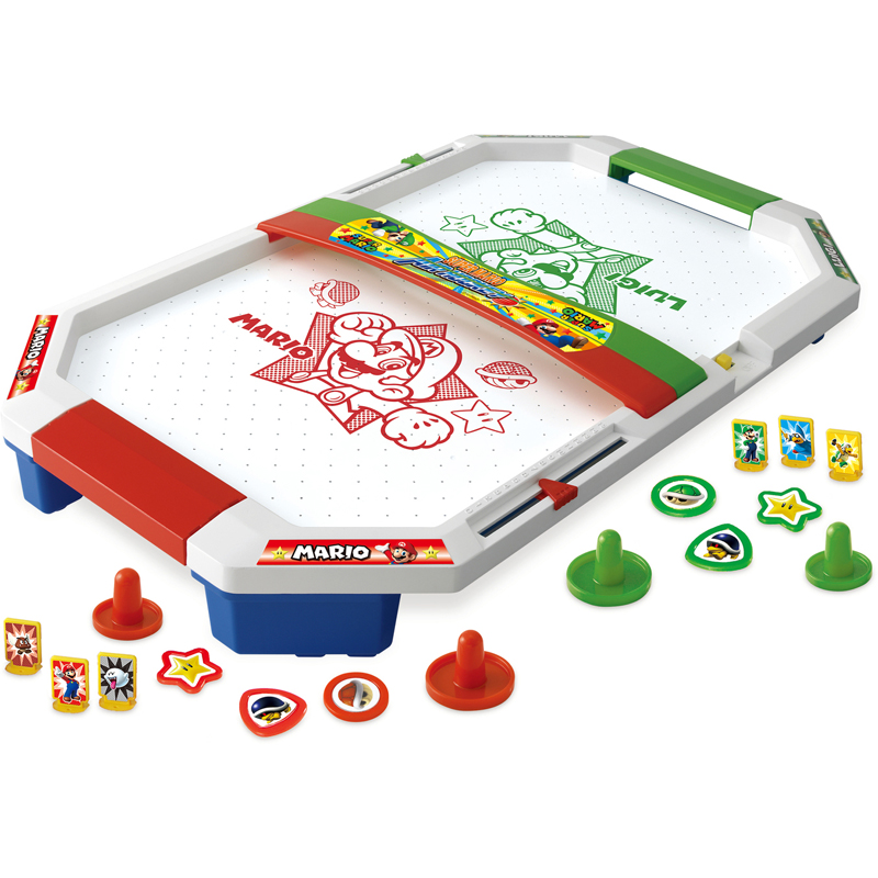 Air hockey super Mario