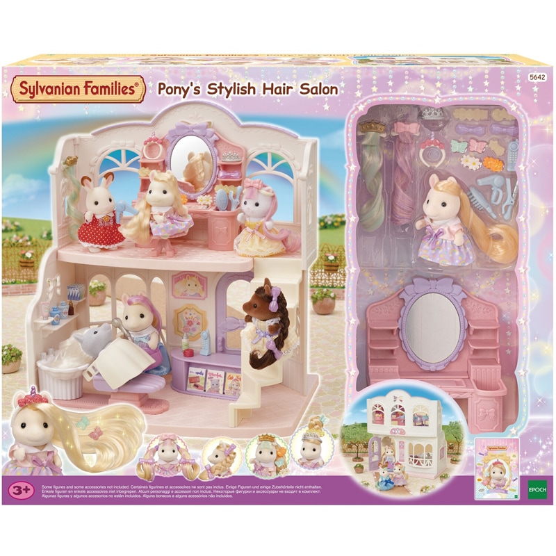 Salon coiffure poney Sylvanian