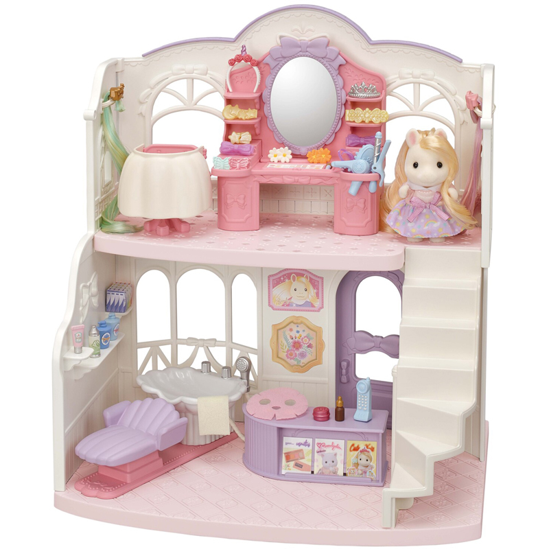 Salon coiffure poney Sylvanian