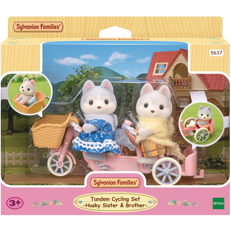 Frere soeur husky Sylvanian
