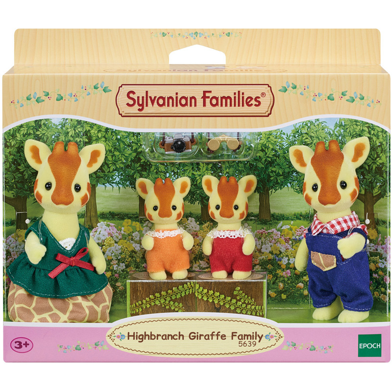 La famille girafe Sylvanian