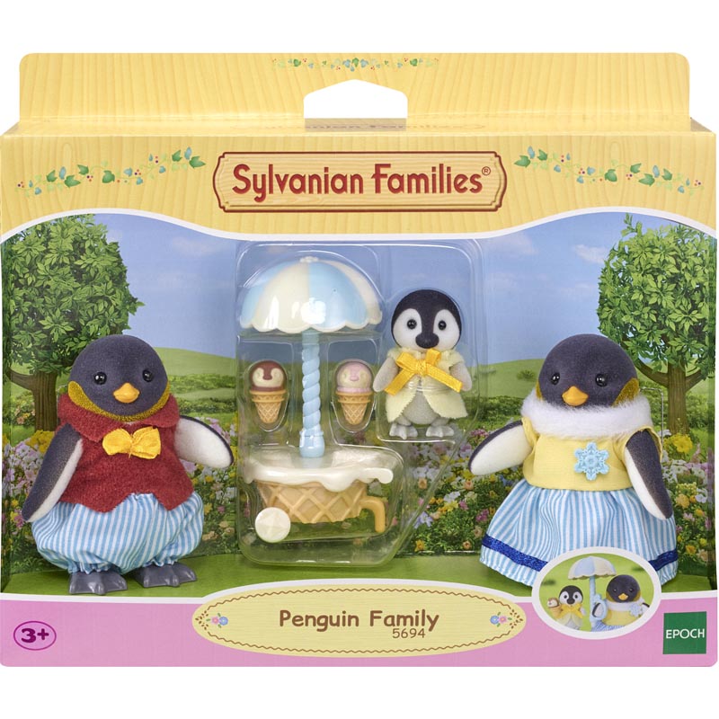 La famille pingouin Sylvanian